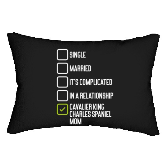 Cavalier King Charles Spaniel Mom Lumbar Pillows