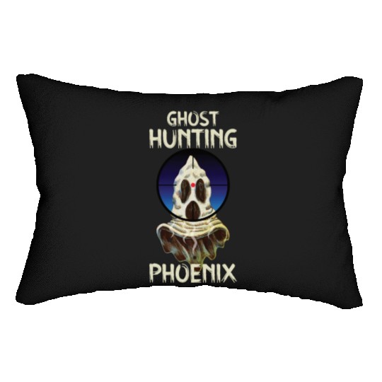 Paranormal Investigator Phoenix Ghost Hunter Ghost Lumbar Pillows