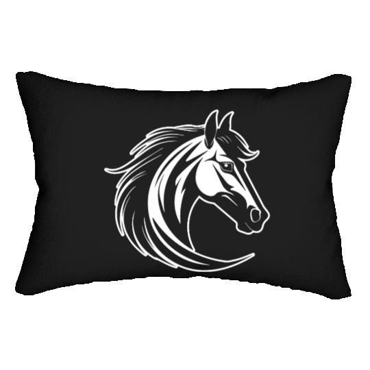 Horse Equine Pony Lumbar Pillows