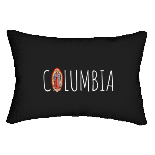 Our Lady Of Guadalupe Virgin Mary Lumbar Pillows