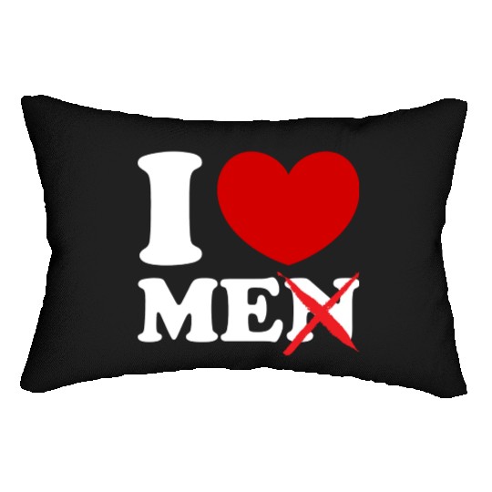 I Love Me I Heart Me Motivational Self Love Men Lumbar Pillows