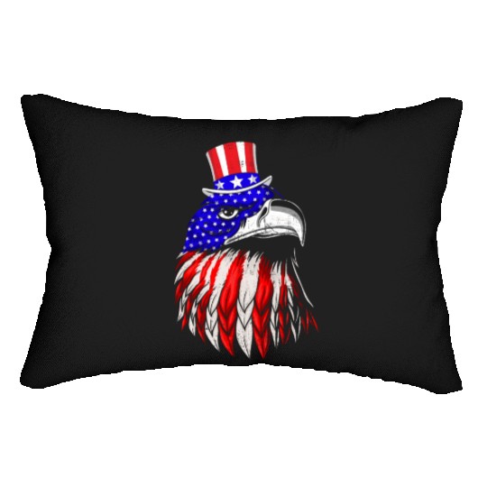 America Eagle USA Patriots American Pride Lumbar Pillows