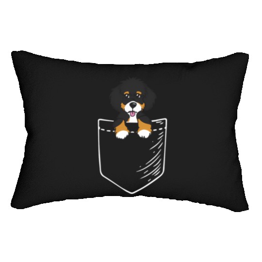 Bernedoodle Lumbar Pillows