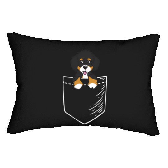 Bernedoodle Lumbar Pillows