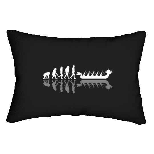 Dragon Boat Racing Team Evolution With Shadow Lumbar Pillows