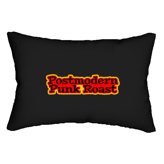 Postmodern Punk Roast Lumbar Pillows