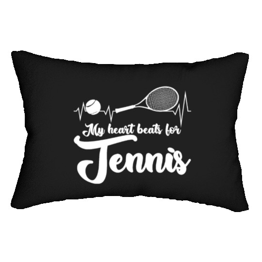 Tennis Tennis Player Tennis Balls Lumbar Pillows