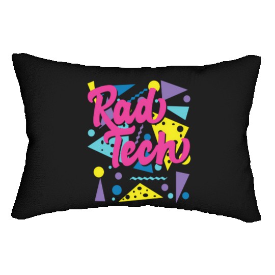 Rad Radiology Tech 80s Fun Py Graduation Lumbar Pillows