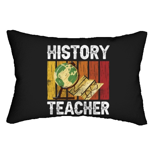 History Teacher Job Historian Historic Lumbar Pillows