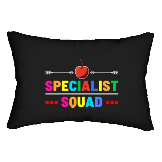 Specialist Squad Teacher Team Back To School cool Lumbar Pillows
