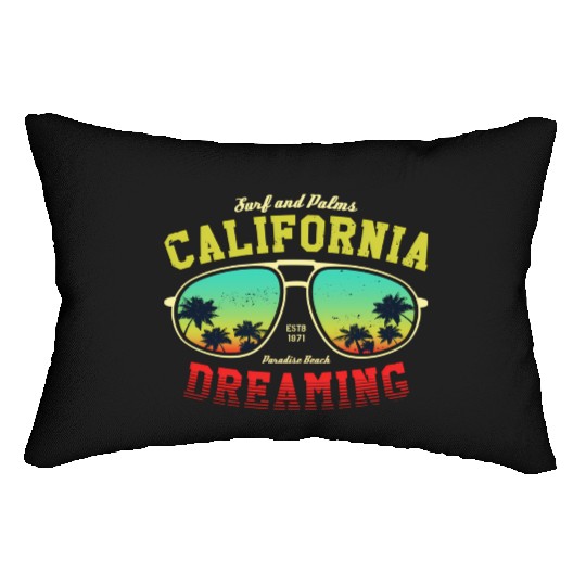 Los Angeles California Los Angeles Lumbar Pillows