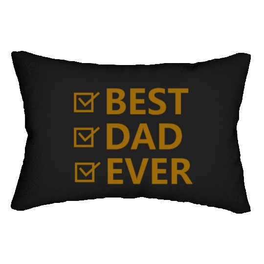 Best Dad Ever Lumbar Pillows