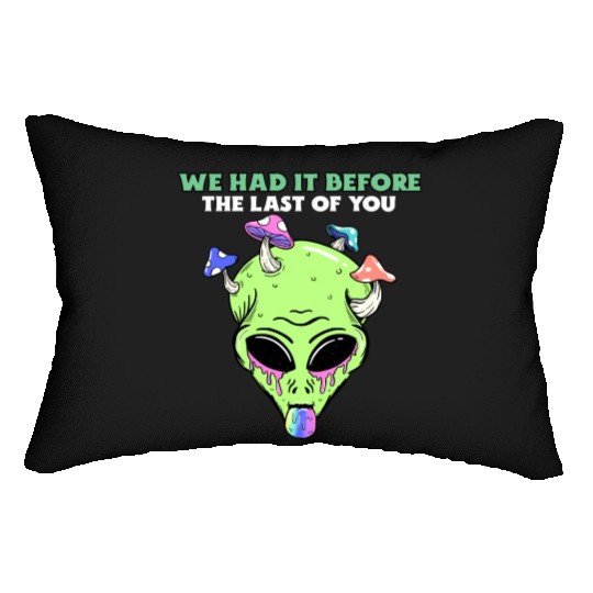 The Last Of Us All Mushroom Infected Green Alien Lumbar Pillows