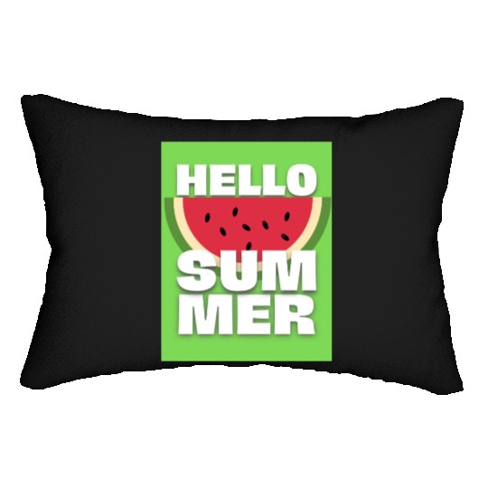 WATERMELON | HELLO SUMMER Lumbar Pillows