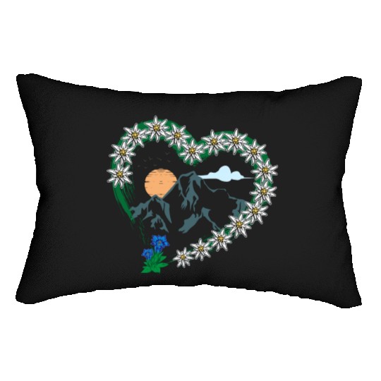 Mountain Love Hiking Climbing Mountaineering Lumbar Pillows