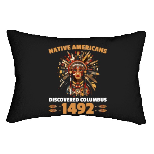 Aboriginal Indians Indigenous Native American Day Lumbar Pillows