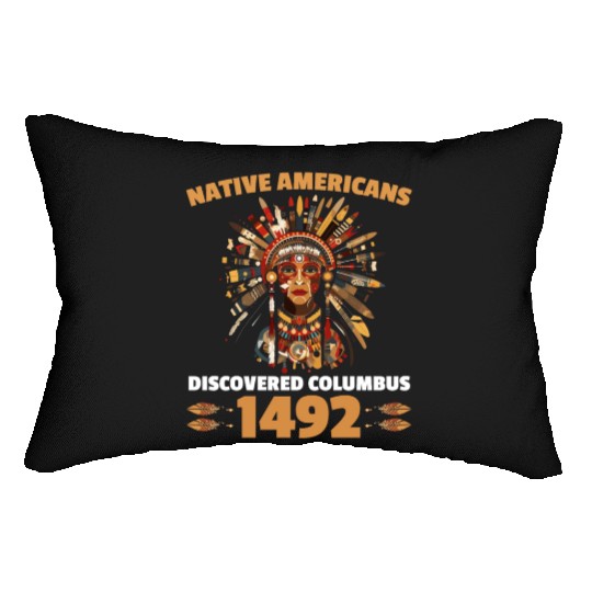 Aboriginal Indians Indigenous Native American Day Lumbar Pillows