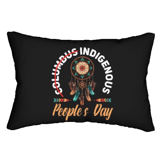Aboriginal Indians Indigenous Native American Day Lumbar Pillows