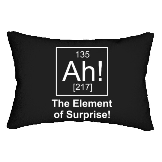 Ah Element Of Surprise Lumbar Pillows