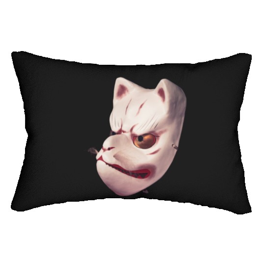 Cute Angry Face Lumbar Pillows