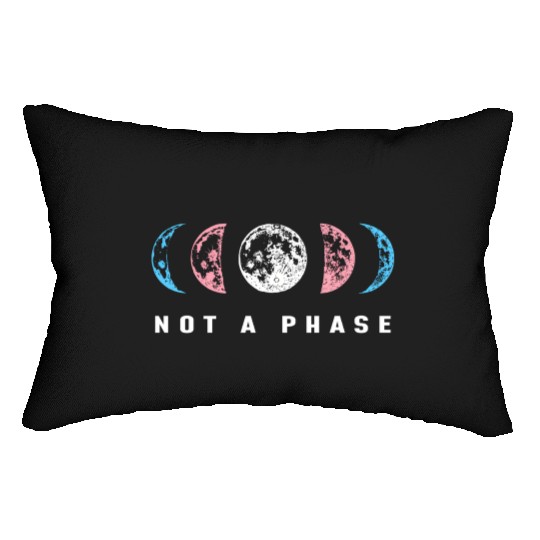 Not A Phase Transgender Trans Pride Lumbar Pillows