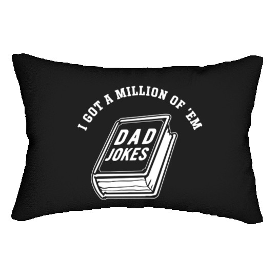 Dad Jokes Lumbar Pillows
