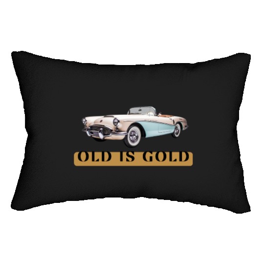 OLD IS GOLD Lumbar Pillows