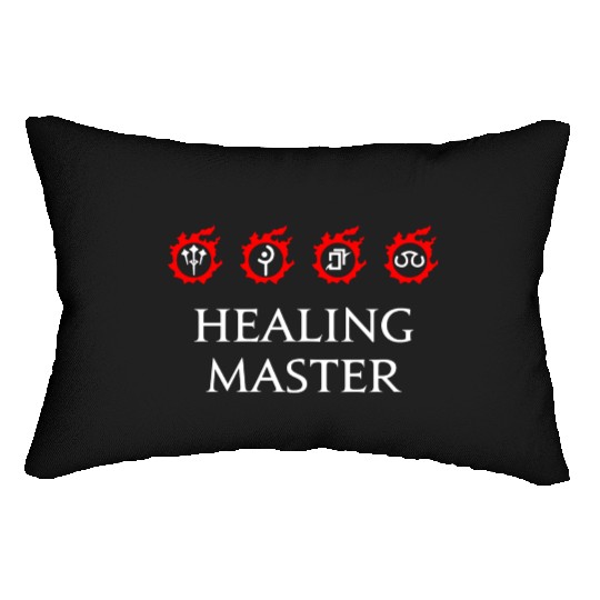 Healing Master For Warriors of Light Darkness Lumbar Pillows