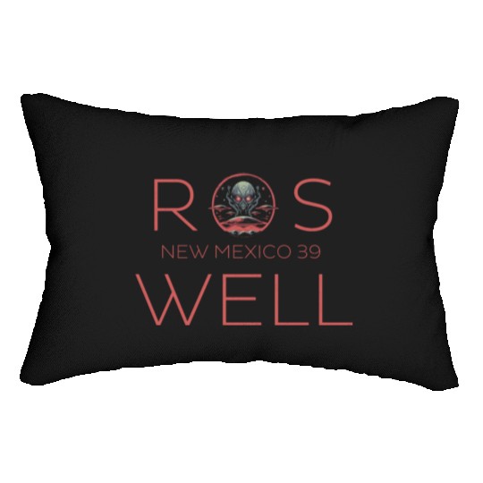 Roswell - New Mexiko Alien Lumbar Pillows