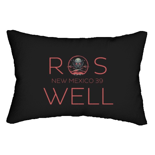 Roswell - New Mexiko Alien Lumbar Pillows