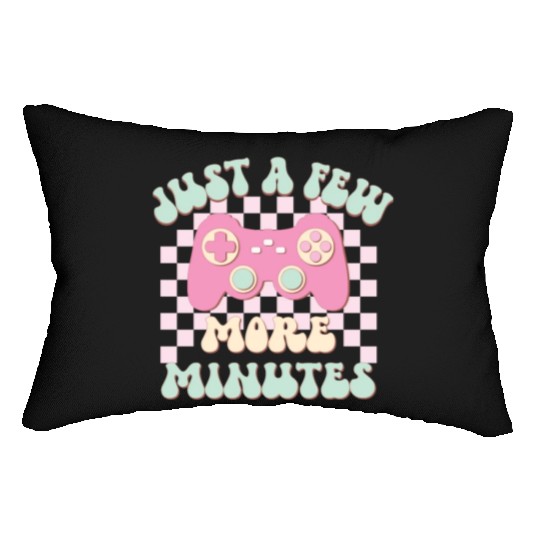 Just A Few More Minutes, Happy Game Day Lumbar Pillows