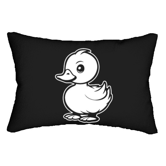 Duck Bird Nature Pond Lumbar Pillows