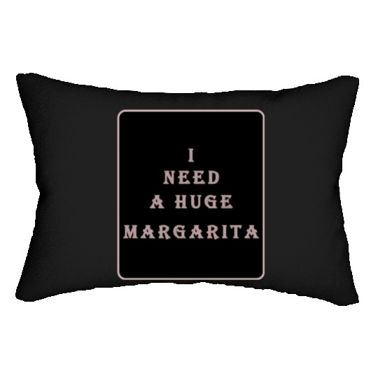 i need a huge margarita vintage nature nature Lumbar Pillows