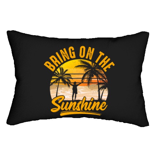 Bring on the sunshine Lumbar Pillows