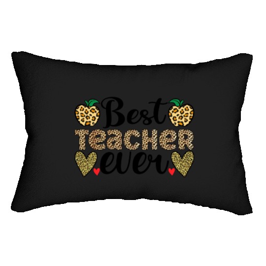 Best Teacher Ever Lumbar Pillows