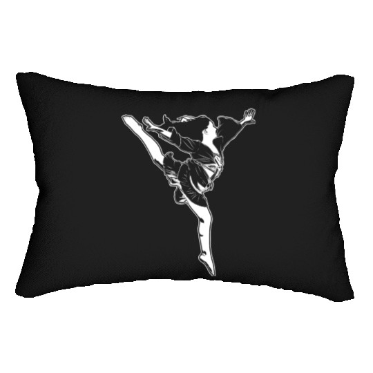 Female Dance Teacher Lumbar Pillows