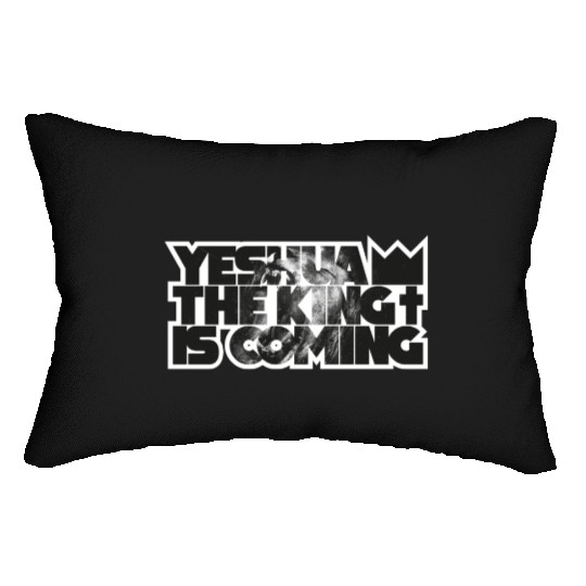 YESHUA THE KING IS COMING Lumbar Pillows