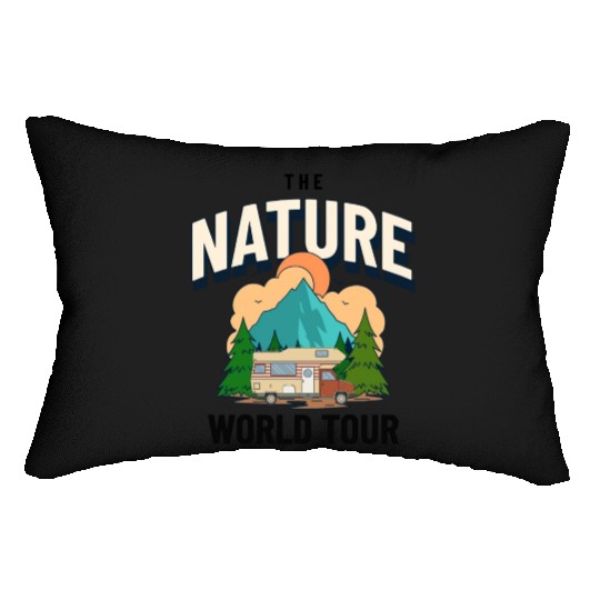 Rv World Tour Nature Is Calling Lumbar Pillows