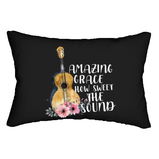 Amazing Grace How Sweet The Sound Lumbar Pillows