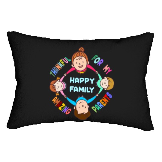 I Love My Family Lumbar Pillows