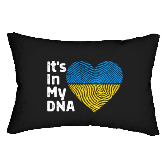 It'S In My Dna Ukraine I Stand With Ukraine Lumbar Pillows