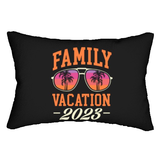 Family Vacation 2023 Lumbar Pillows