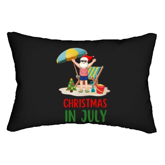 CHRISTMAS IN JULY Lumbar Pillows
