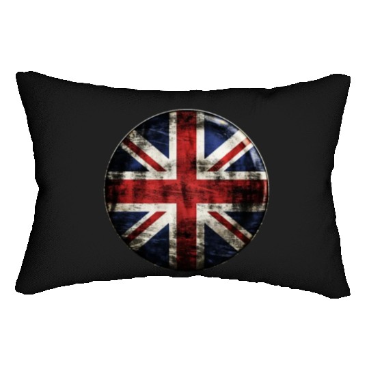 Union Jack Vintage Distressed Lumbar Pillows