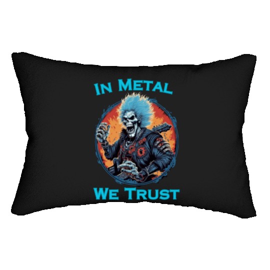 Embrace the power and passion of heavy metal with Lumbar Pillows