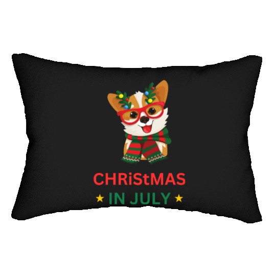 Christmas In July Lumbar Pillows