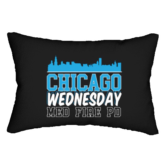 Chicago Wednesday Med Fire Pd Chicago yline Lumbar Pillows
