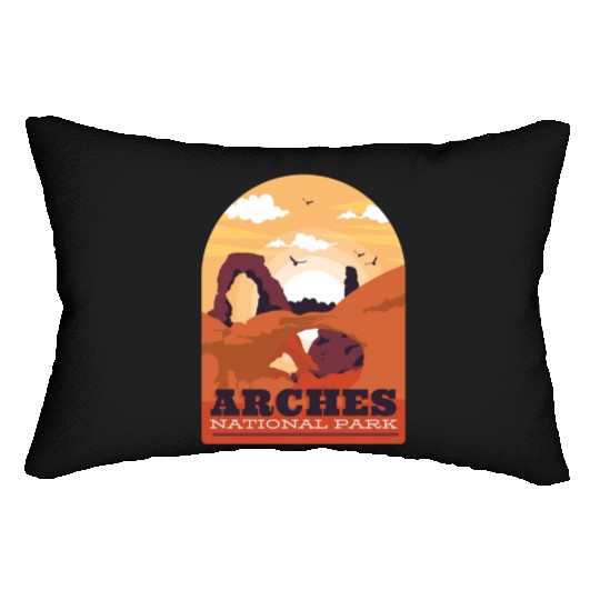 Arches National Park Lumbar Pillows
