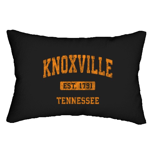 Knoxville Tennessee Tn Athletic Sports Lumbar Pillows