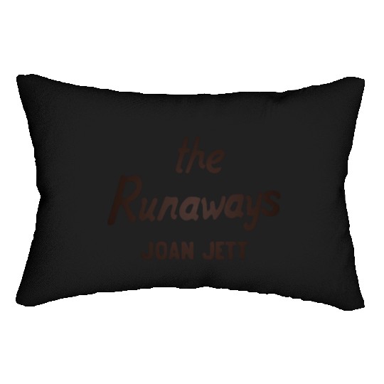 The Runaways Joan Jett Lumbar Pillows
